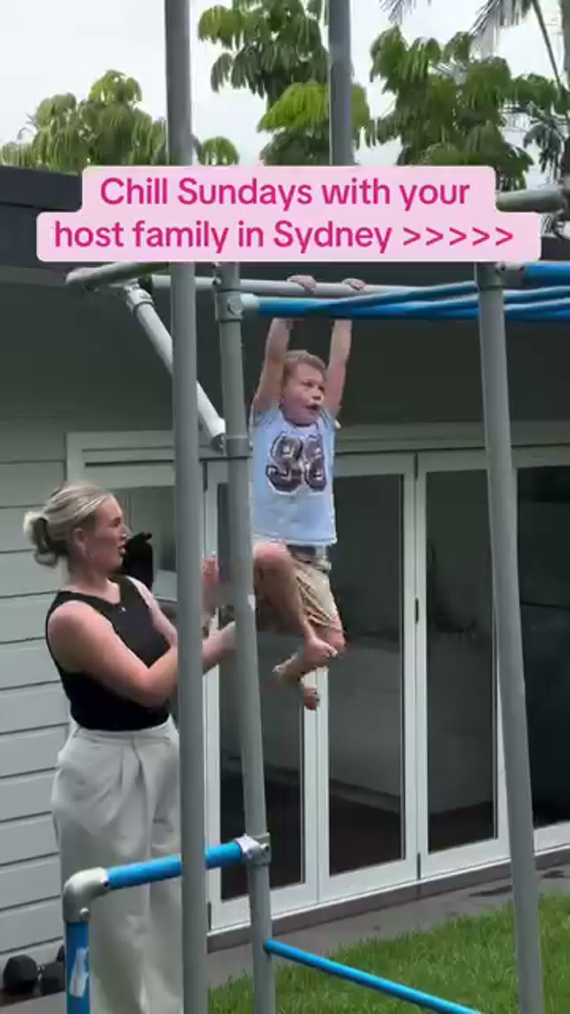 99aupair on a Sunday with her Aussie host family in Sydney